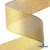 Лента металлизированная "ОмТекс", 50 мм/уп.22,8+/-0,5м, цв.- золото - купить в Невинномысске. Цена: 149.71 руб.