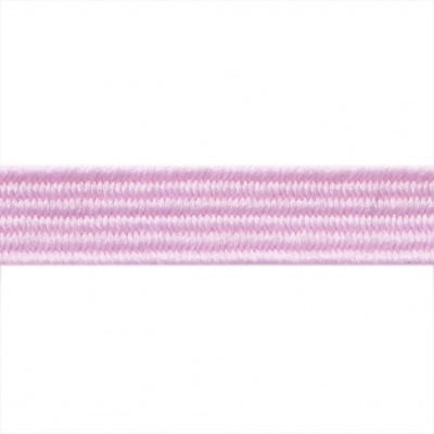 Резиновые нити с текстильным покрытием, шир. 6 мм ( упак.30 м/уп), цв.- 80-розовый - купить в Невинномысске. Цена: 155.22 руб.