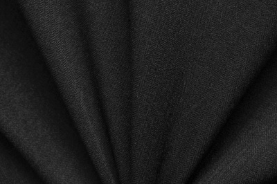 Ткань костюмная 21699 1144/1178, 236 гр/м2, шир.150см, цвет чёрный - купить в Невинномысске. Цена 455.40 руб.