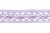 Тесьма кружевная 0621-1855, шир. 18 мм/уп. 20+/-1 м, цвет 107-фиолет - купить в Невинномысске. Цена: 466.97 руб.