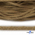 Шнур плетеный d-6 мм круглый, 70% хлопок 30% полиэстер, уп.90+/-1 м, цв.1074-бежевый - купить в Невинномысске. Цена: 588 руб.