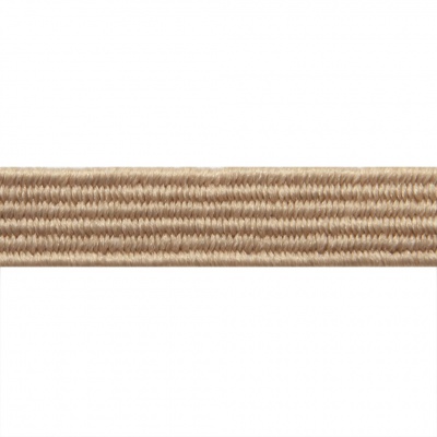 Резиновые нити с текстильным покрытием, шир. 6 мм ( упак.30 м/уп), цв.- 97-бежевый - купить в Невинномысске. Цена: 152.05 руб.