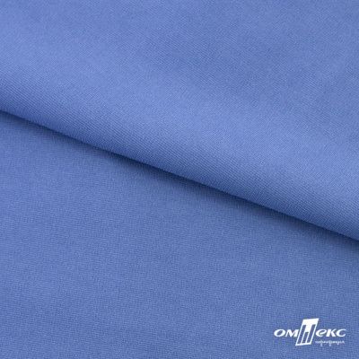 Трикотажное полотно Джерси Понте-де-Рома, 95% / 5%, 150 см, 290гм2, цв. серо-голубой, м - купить в Невинномысске. Цена 297 руб.