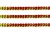 Пайетки "ОмТекс" на нитях, CREAM, 6 мм С / упак.73+/-1м, цв. 96 - красный - купить в Невинномысске. Цена: 484.77 руб.