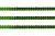 Пайетки "ОмТекс" на нитях, SILVER-BASE, 6 мм С / упак.73+/-1м, цв. 4 - зеленый - купить в Невинномысске. Цена: 484.77 руб.