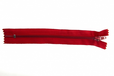 Спиральная молния Т5 820, 18 см, автомат, цвет красный - купить в Невинномысске. Цена: 8.41 руб.