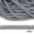 Шнур плетеный d-6 мм круглый, 70% хлопок 30% полиэстер, уп.90+/-1 м, цв.1086-голубой - купить в Невинномысске. Цена: 588 руб.