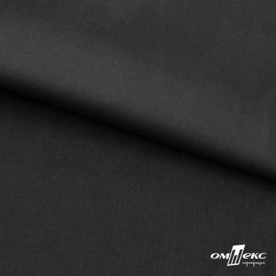Ткань сорочечная Темза, 80%полиэстр 20%вискоза, 120 г/м2 ш.150 см, цв.черный - купить в Невинномысске. Цена 269.93 руб.