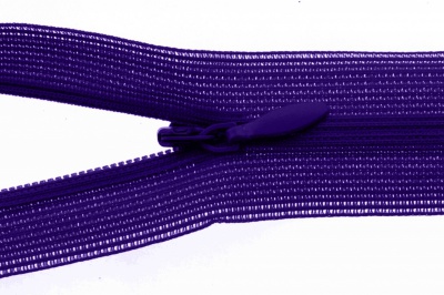 Молния потайная Т3 866, 20 см, капрон, цвет фиолетовый - купить в Невинномысске. Цена: 5.27 руб.
