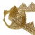 Тесьма металлизированная 0384-0240, шир. 40 мм/уп. 25+/-1 м, цвет золото - купить в Невинномысске. Цена: 490.74 руб.