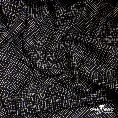 Ткань костюмная "Гарсия" 80% P, 18% R, 2% S, 335 г/м2, шир.150 см, Цвет черный - купить в Невинномысске. Цена 669.66 руб.