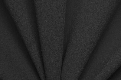 Костюмная ткань с вискозой "Бриджит", 210 гр/м2, шир.150см, цвет чёрный - купить в Невинномысске. Цена 564.96 руб.