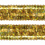 Тесьма с пайетками D16, шир. 20 мм/уп. 25+/-1 м, цвет золото - купить в Невинномысске. Цена: 786.13 руб.