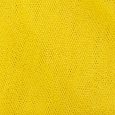 Фатин матовый 16-70, 12 гр/м2, шир.300см, цвет жёлтый - купить в Невинномысске. Цена 112.70 руб.