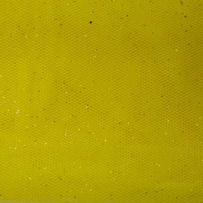 Сетка Глиттер, 24 г/м2, шир.145 см., желтый - купить в Невинномысске. Цена 117.24 руб.